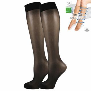 Boma RELAX knee-socks silonové podkolenky 20 DEN (1 pár)