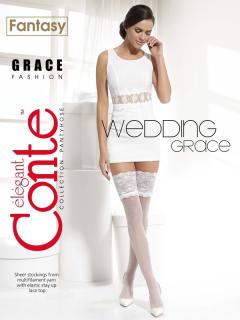 Conte WEDDING GRACE svatební samodržící punčochy