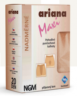 NGM ARIANA MAXI nadměrné punčochové kalhoty