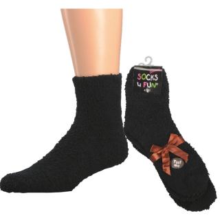 SOCKS 4 FUN 2178 domácí ponožky žinylka