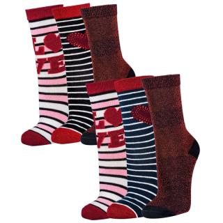 SOCKS 4 FUN 2210 dámské dárkové balení ponožek (3 páry)