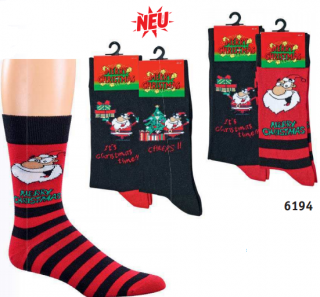 SOCKS 4 FUN 6194 pánské vánoční ponožky