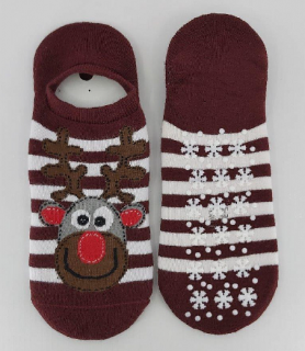 Voxx CUPID ABS nízké dámské vánoční ponožky (1 pár)