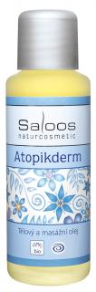 Atopikderm - Bio tělový a masážní olej Objem: 50 ml