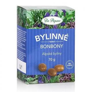 Bonbony Alpské byliny, 70 g
