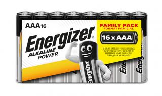 Energizer Alkaline Power - Mikrotužka Family Pack AAA/16