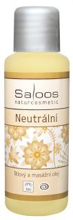 Neutrální - Bio tělový a masážní olej Objem: 250 ml