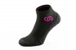Ponožkoboty SKINNERS BLACK - Pink Velikost: L (43 - 44)