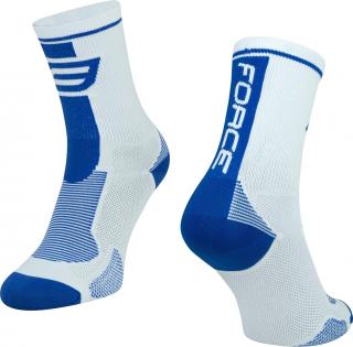 ponožky F LONG, bílo-modré Velikost: S-M/36-41