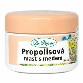 Propolisová mast s medem Objem: 100 ml