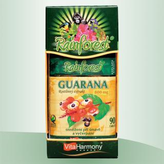 RainForest® Guarana 800 mg - 90 tbl.