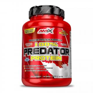 AMIX 100% Predator Protein, 1000 g Příchuť: Jahoda