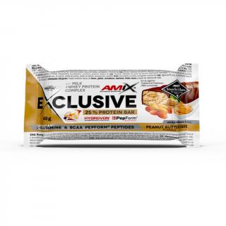 AMIX Exclusive Protein Bar 40 g Příchuť: Arašídovo máslová sušenka