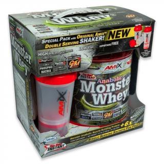 Amix Monster Whey 2200 g Příchuť: Borůvka