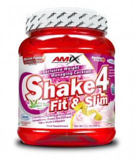 AMIX Shake 4 Fit&Slim 1000 g Příchuť: Banán