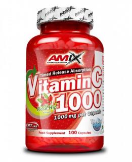 AMIX Vitamin C 1000mg 100 kapslí