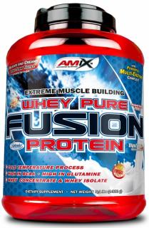 AMIX Whey Pure Fusion Protein 2300 g Příchuť: Mocha/Čokoláda/Káva