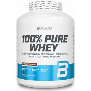 BioTech USA 100% Pure Whey Protein 2270 g Příchuť: Banán