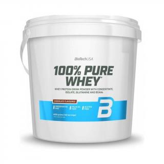 BioTech USA 100% Pure Whey Protein, 4000 g Příchuť: Vanilka