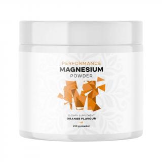 BrainMax Performance Magnesium - Hořčík prášek Pomeranč, 450 g