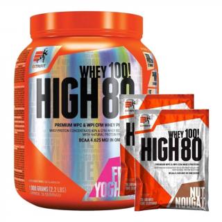 Extrifit High Whey Protein 80 1000 g  + 2 x TESTER HIGH WHEY Příchuť: Jahoda