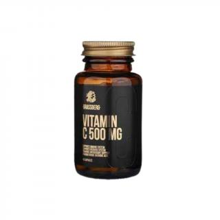 Grassberg Vitamin C 500 mg, 60 kapslí