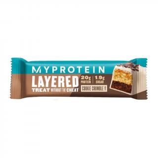 Myprotein 6 Layer Bar - šestivrstvá proteinová tyčinka 60 g Příchuť: Cookie Crumble
