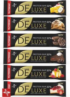 Nutrend Deluxe Protein Bar 60 g Příchuť: Čokoládové brownie
