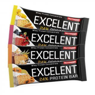 Nutrend Excelent Protein Bar 85 g Příchuť: Mandle/Pistácie s pistáciemi