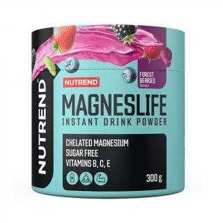 Nutrend Magnesilife Instant Drink Powder, 300 g Příchuť: Malina