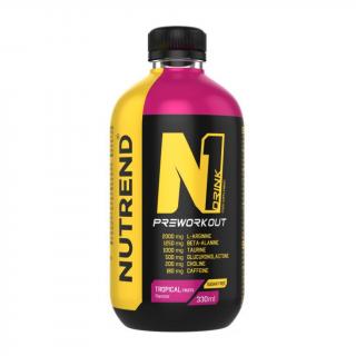 Nutrend N1 Drink Pre-Workout, 330 ml Příchuť: Grep/Eukalyptus