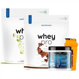 Nutriversum Whey Protein Pro 2000 g Příchuť: Salted Caramel