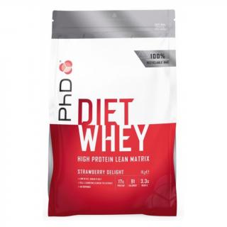 PhD Nutrition Diet Whey Protein 1000 g Příchuť: Bílá čokoláda/Malina