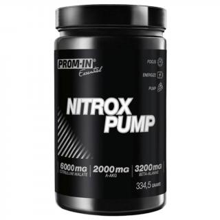 Prom-IN Nitrox Pump, 334,5 g Příchuť: Malina/Citrón