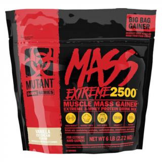 PVL Mutant Mass EXTREME 2500, 2720 g Příchuť: Trojitá čokoláda