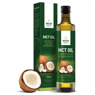WoldoHealth MCT olej z kokosů, 500 ml