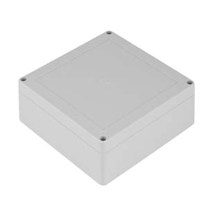 Plastová krabička ZP120.120.60JH TM PC, šedá