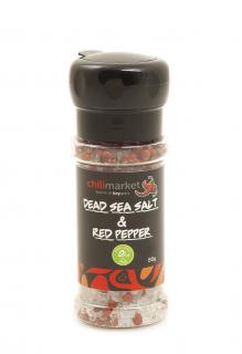 Sůl Z Mrtvého Moře S Červeným Pepřem V mlýnku (80 G)