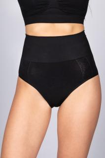 Kalhotky stahovací s vysokým pasem bezešvé Slip Bodyeffect Oro Barva: Černá, Velikost: L/XL