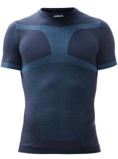 Pánské funkční tričko s krátkým rukávem IRON-IC - modrá Barva: Modrá, Velikost: L/XL