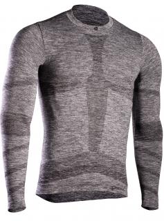 Pánské termo triko s dlouhým rukávem IRON-IC (fleece) - šedá Barva: Šedá-IRN, Velikost: L/XL