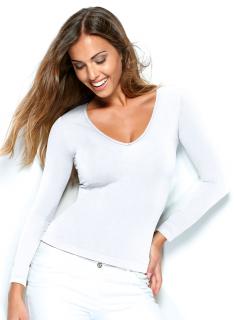 Triko dámské bezešvé T-shirt Alabama Intimidea Barva: Bílá, Velikost: LXL