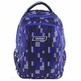 Školní batoh Target modro černý