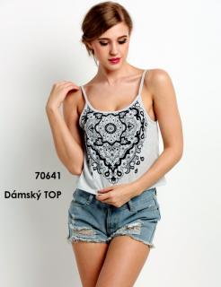 Dámský TOP AZTÉK 70641 šedá L/XL