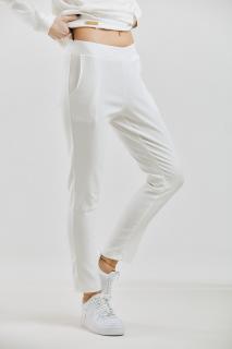 Dámské kalhoty na gumu Marcy bílá 36