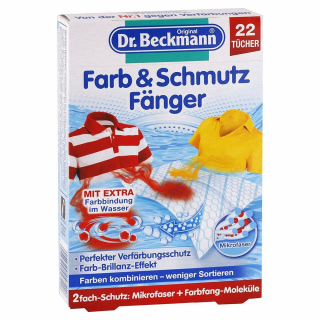 Dr. Beckmann ubrousky na praní pro zachycení barev a nečistot  - 22 ks