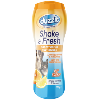 Duzzit Shake&Fresh Vonný prášek na koberce Pet fresh - 500g