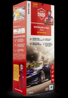 GNP Waterless & Wax 3v1 Automotive sada