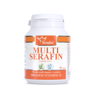 Multiserafin s vitamínem D - 90 kapslí