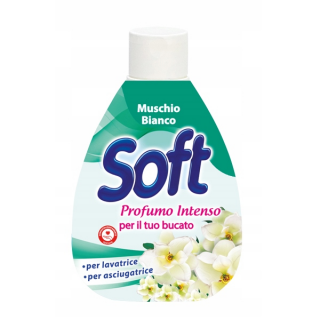 SOFT koncentrovaný parfém na praní i sušení Muschio Bianco - 250ml